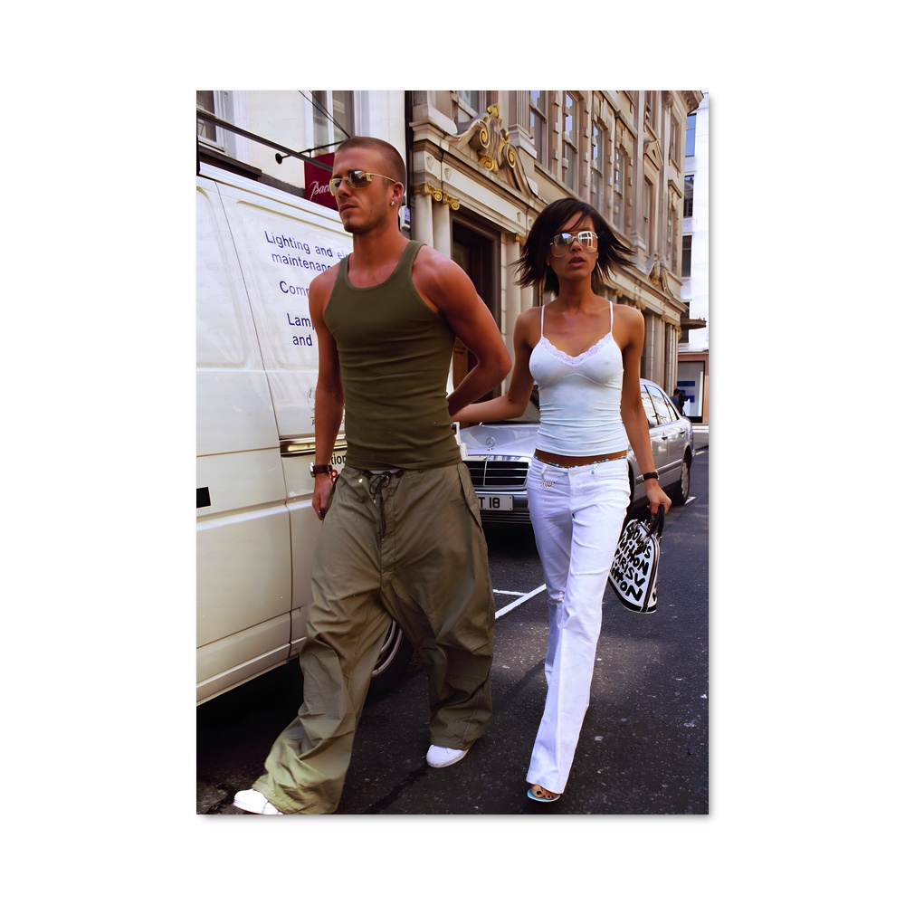Poster Street Style Beckham
